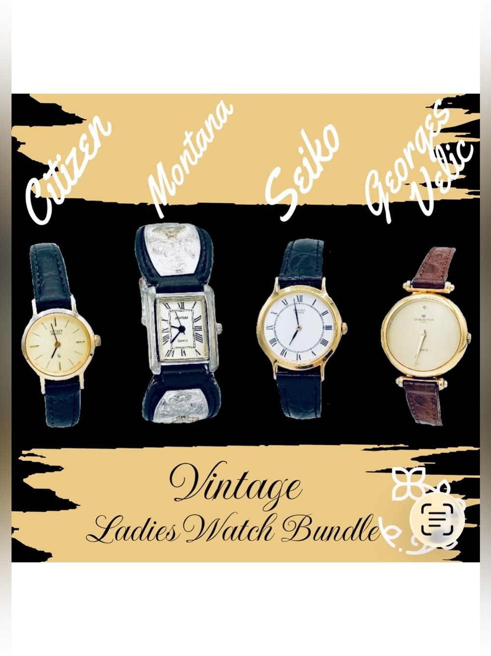 4 For Less Than The Price Of 1 - Vintage Women’s Watches